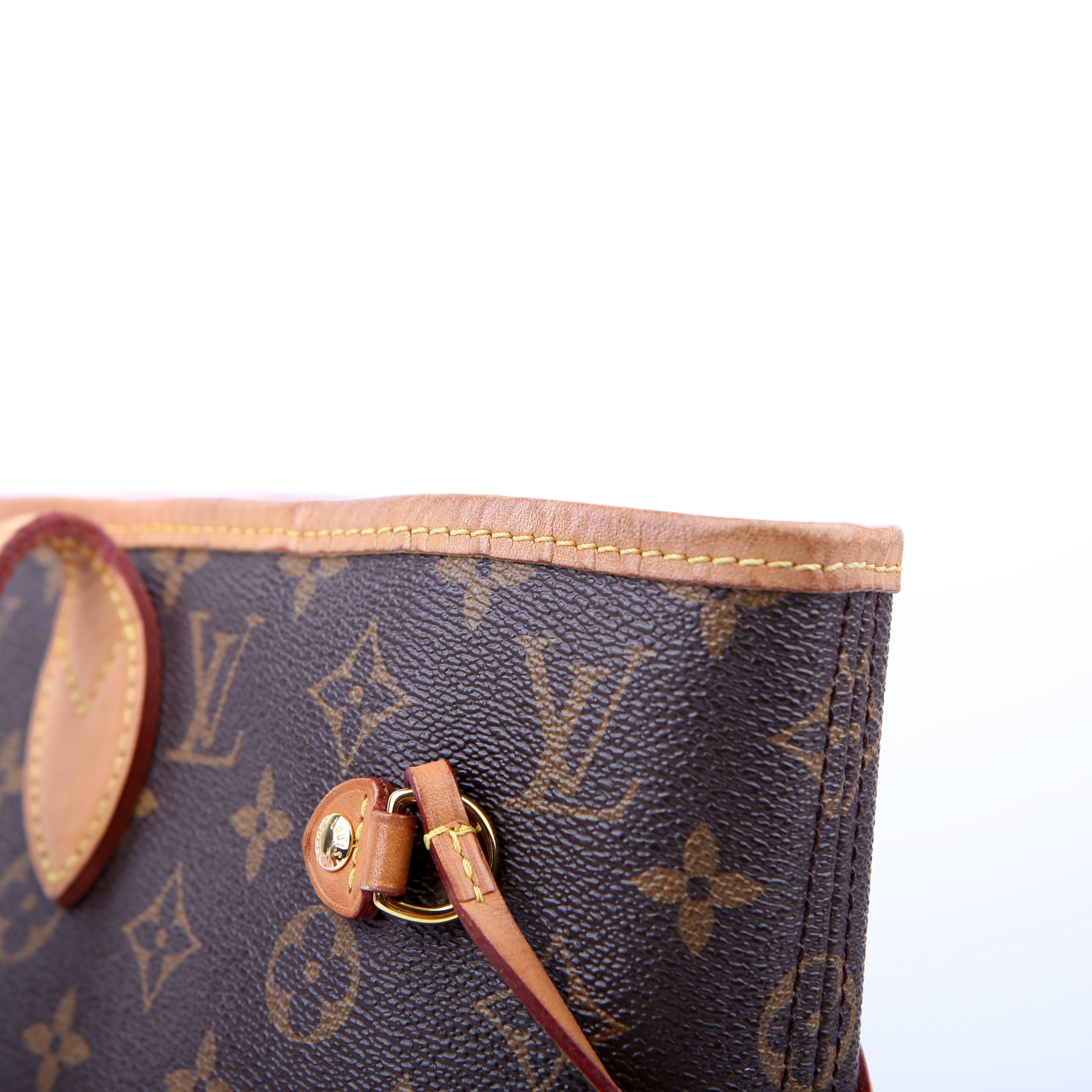 Neverfull With Wallet MM Monogram Pink