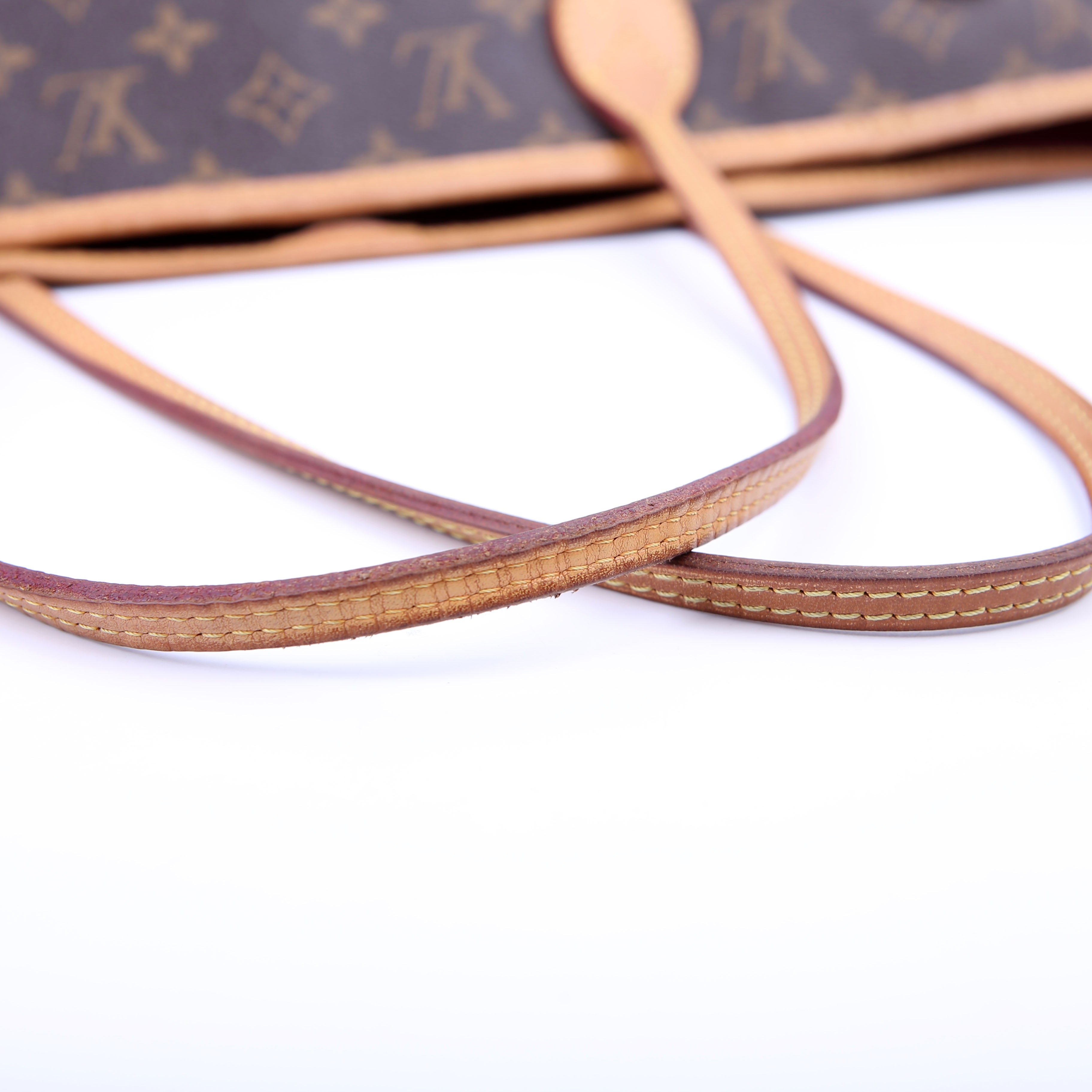 Neverfull With Wallet MM Monogram Pink