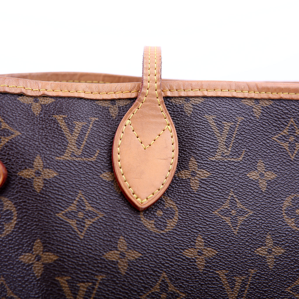 Neverfull With Wallet MM Monogram Pink