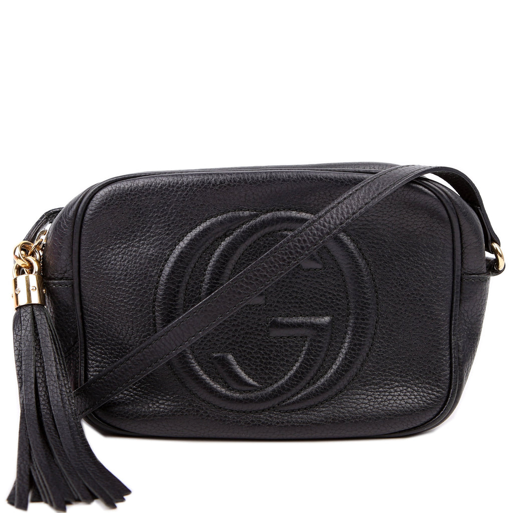 Gucci 308364 Soho Disco Crossbody Black