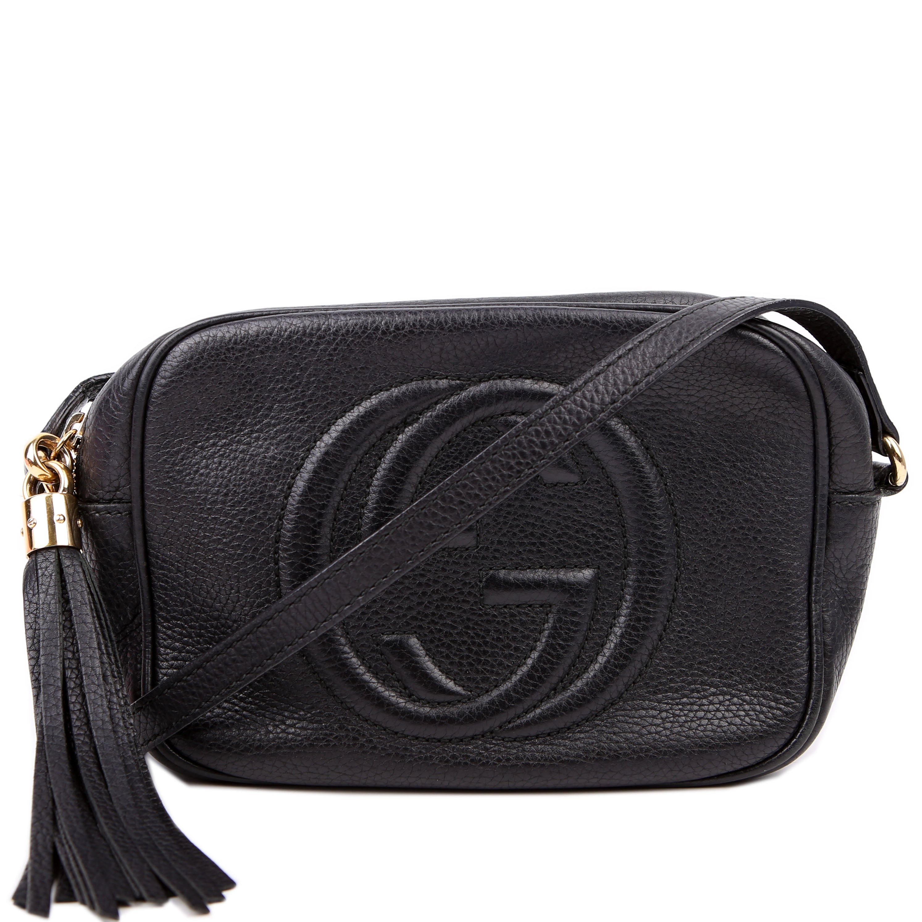 Gucci 308364 Soho Disco Crossbody Black