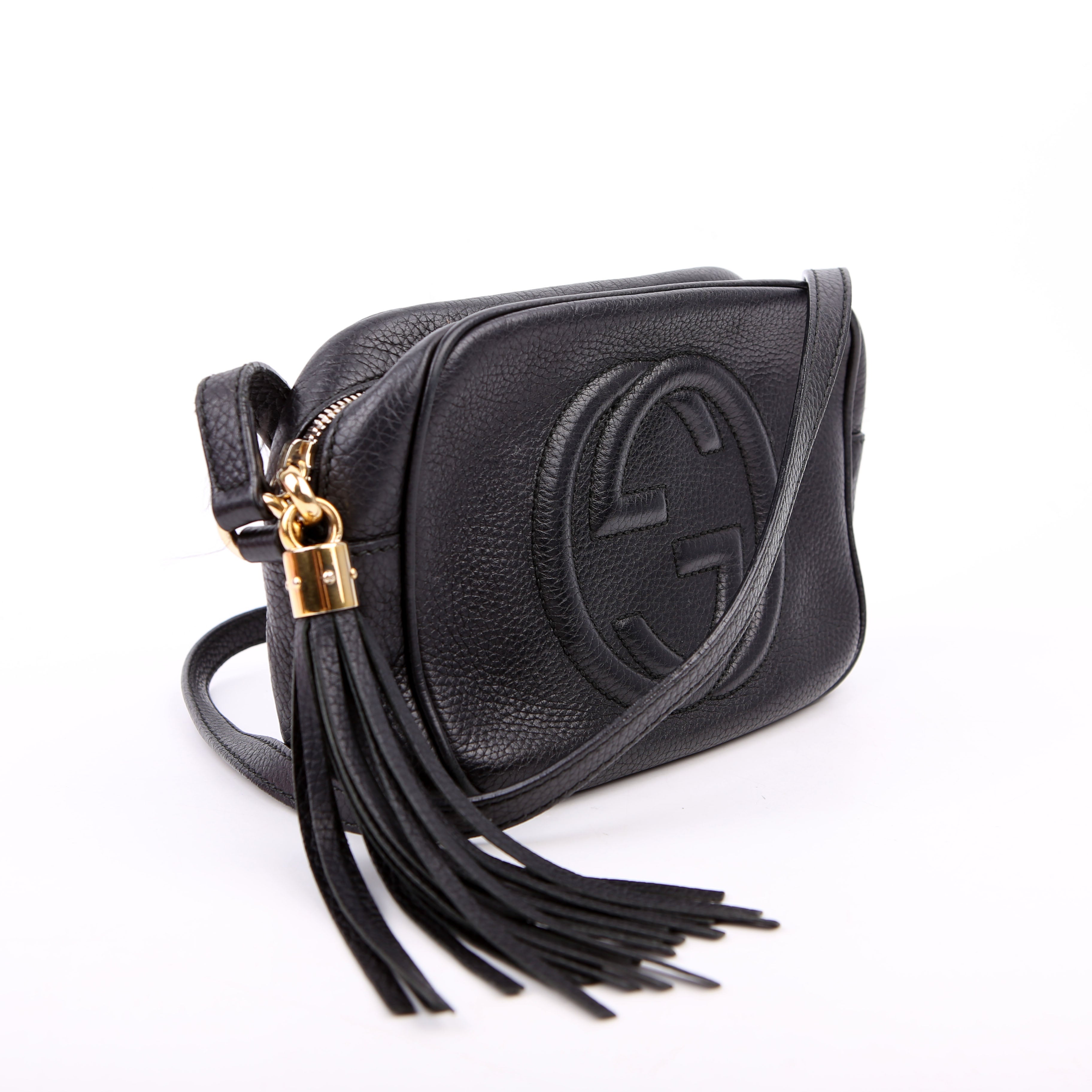 Gucci 308364 Soho Disco Crossbody Black