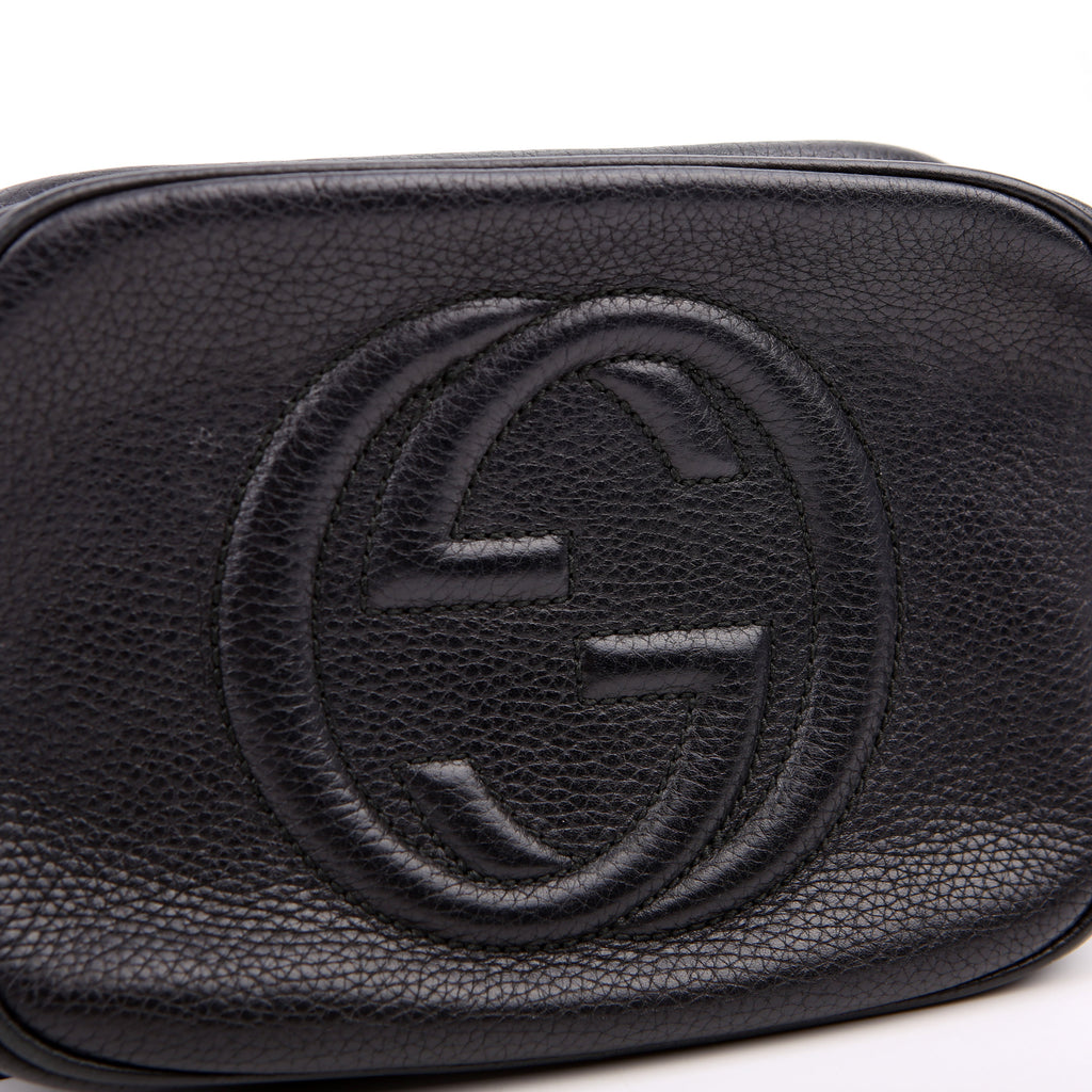 Gucci 308364 Soho Disco Crossbody Black