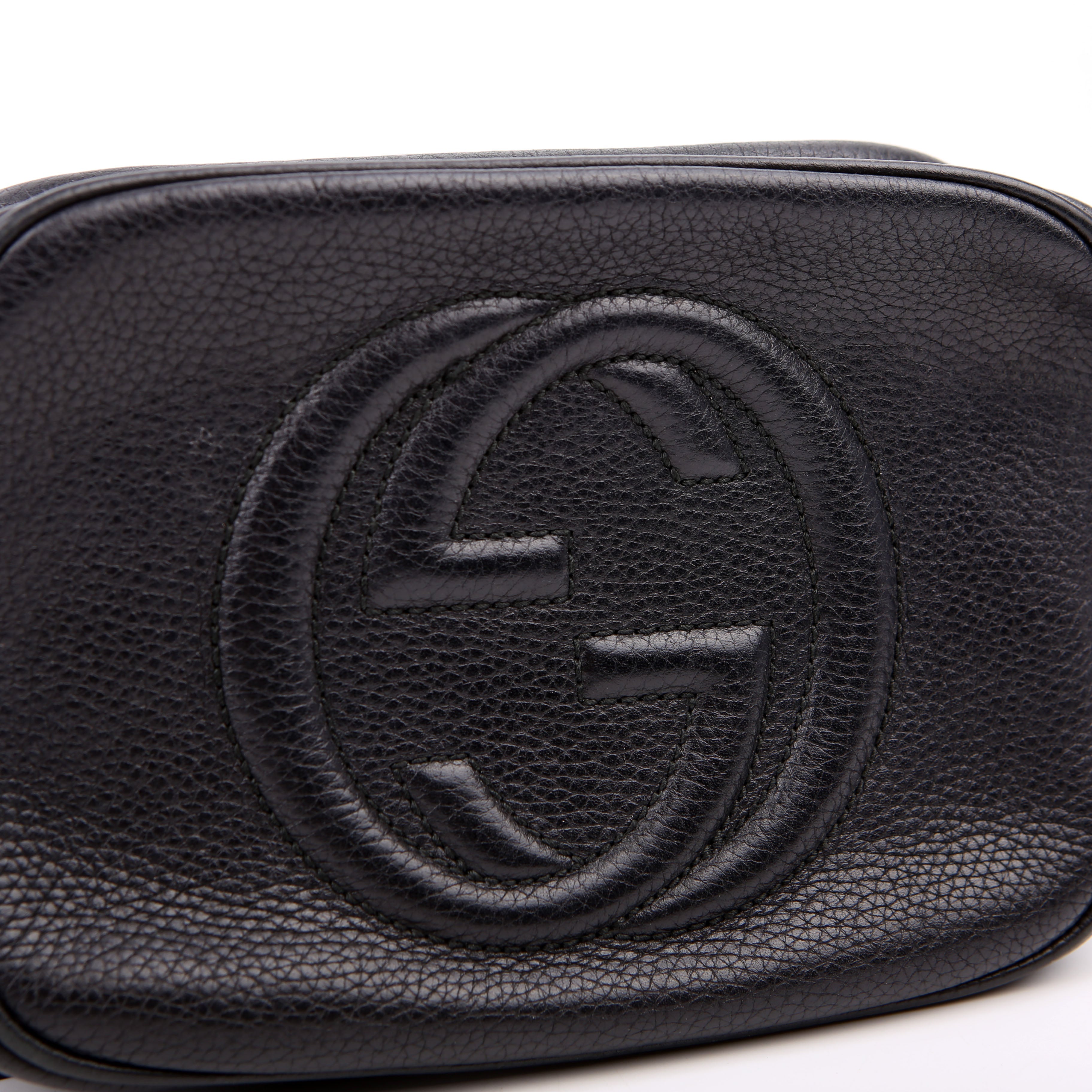 Gucci 308364 Soho Disco Crossbody Black