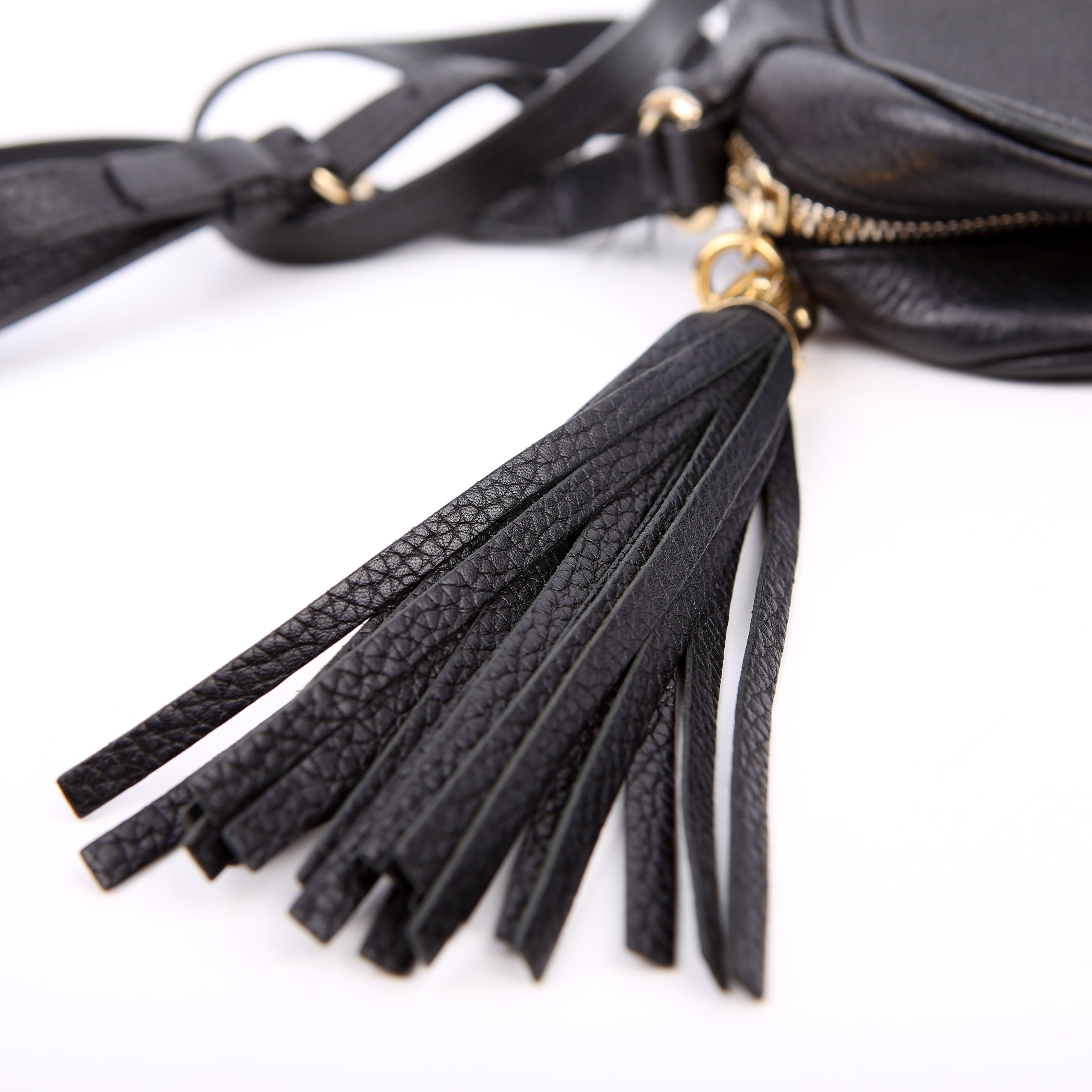 Gucci 308364 Soho Disco Crossbody Black