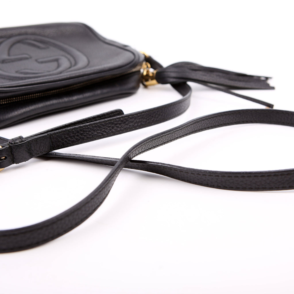 Gucci 308364 Soho Disco Crossbody Black
