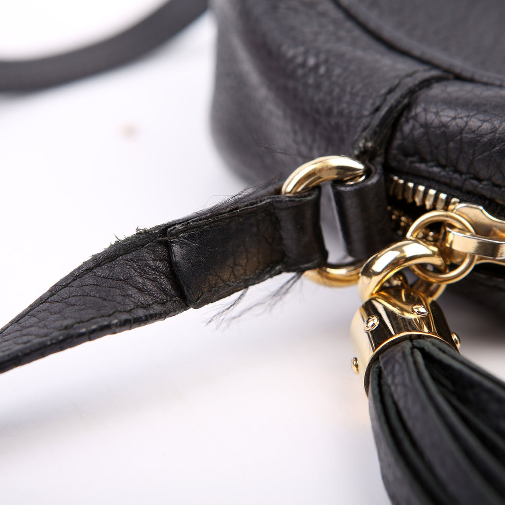 Gucci 308364 Soho Disco Crossbody Black