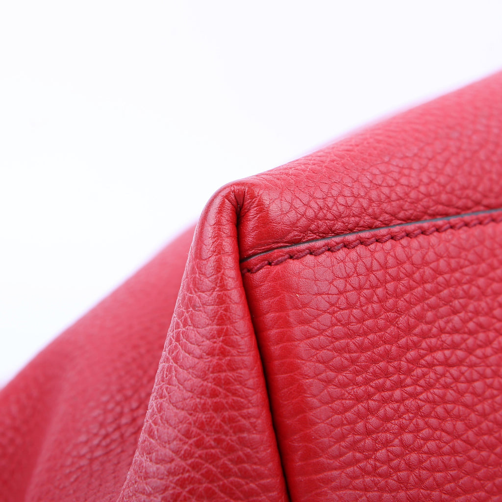 Gucci 536196 Soho Chain Tote Newer Red
