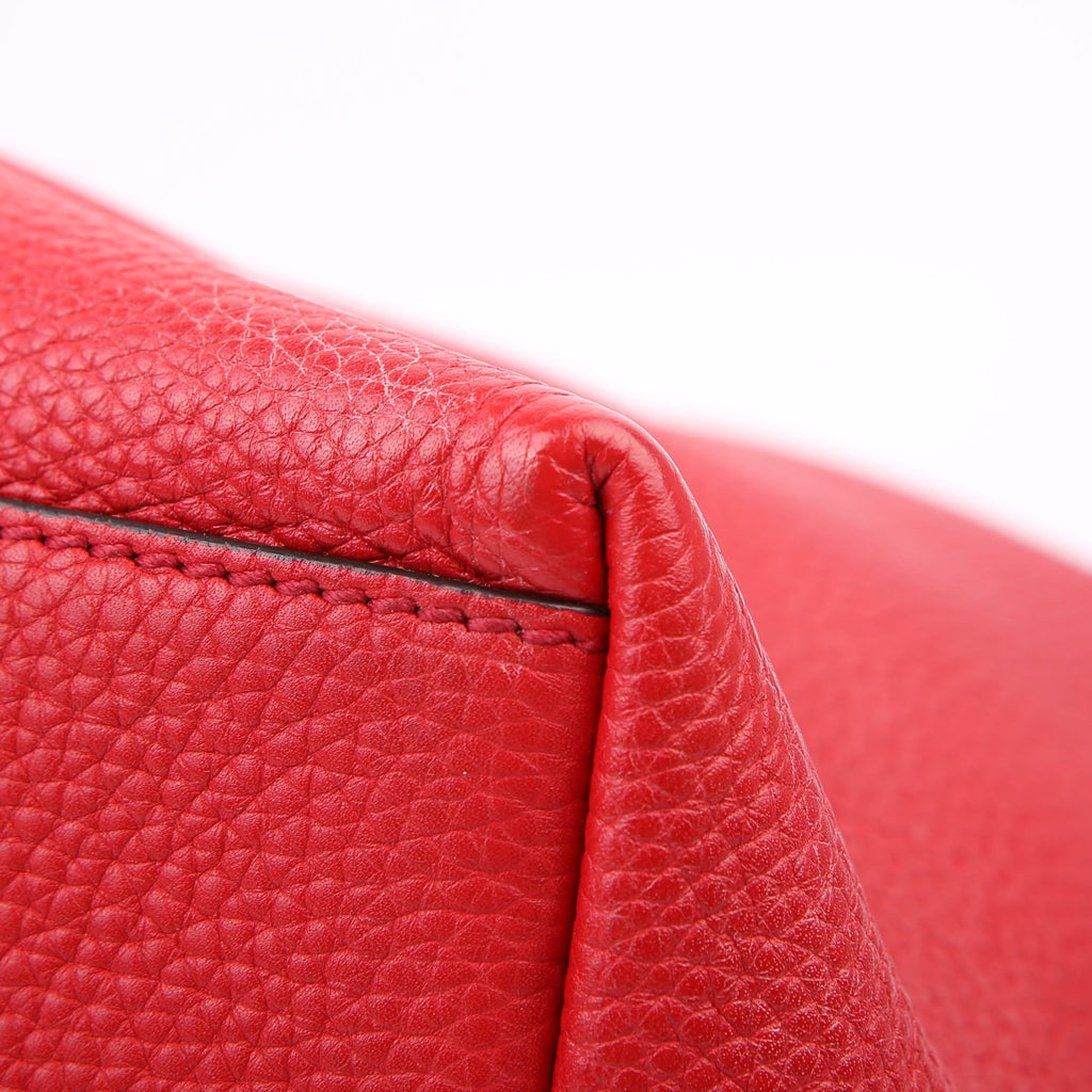 Gucci 536196 Soho Chain Tote Newer Red