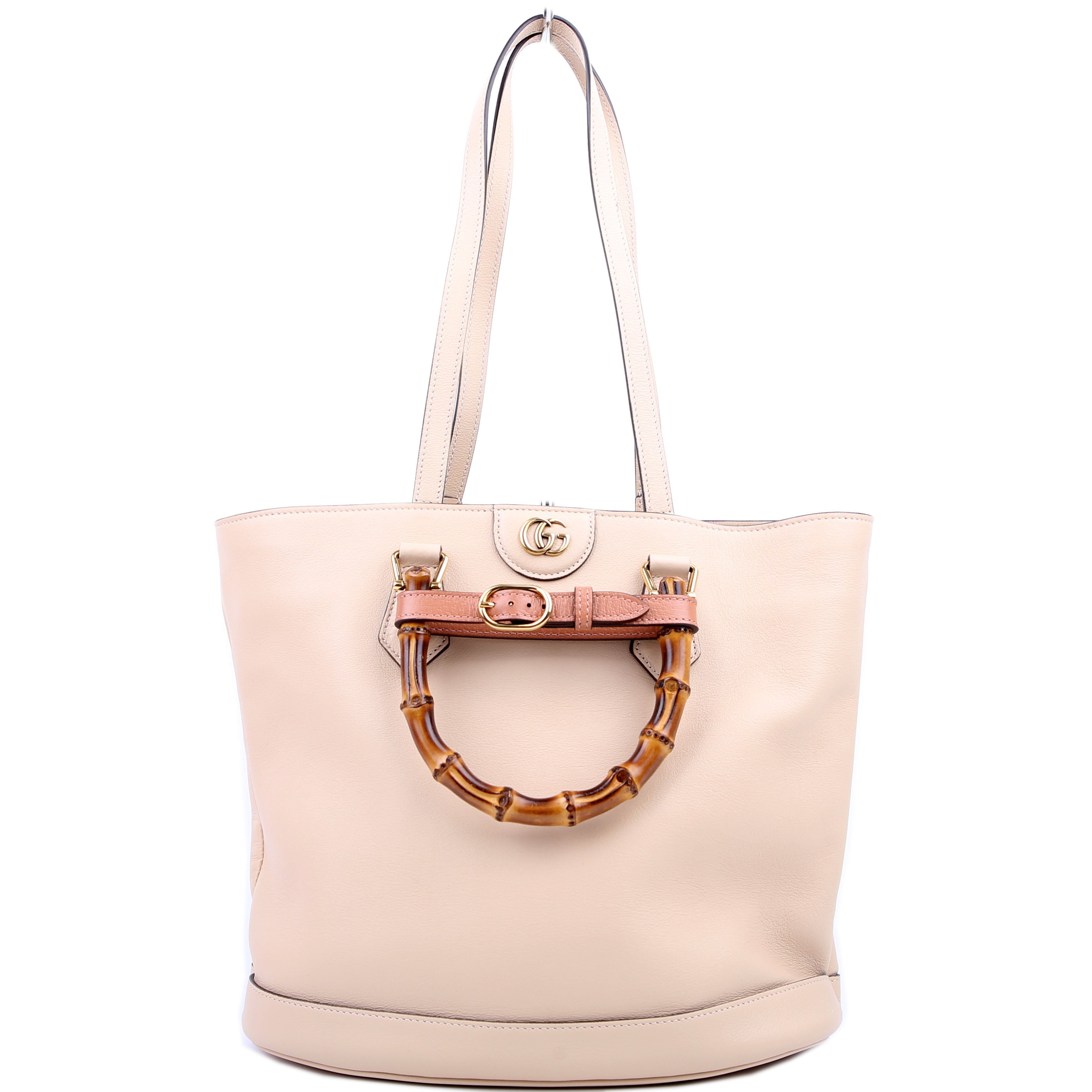Gucci 750394 Diane Medium Bucket Beige