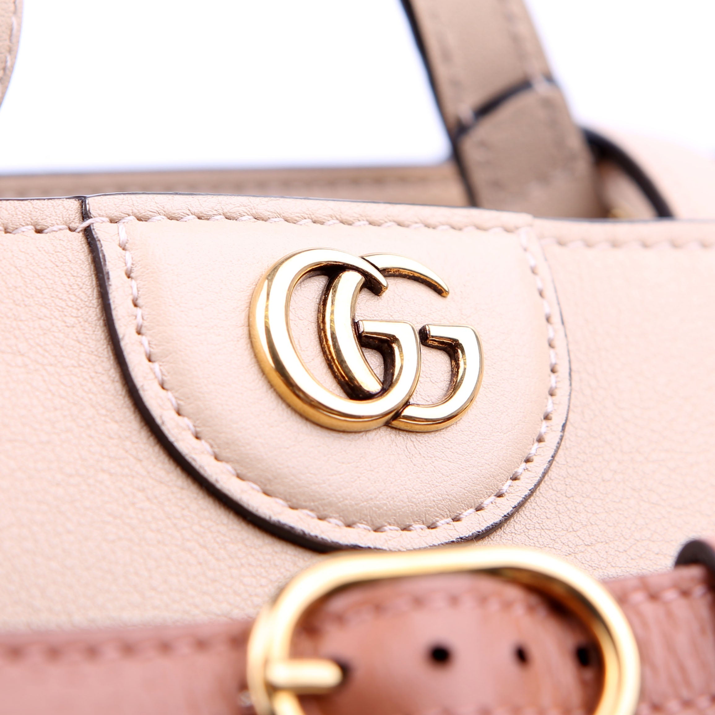 Gucci 750394 Diane Medium Bucket Beige