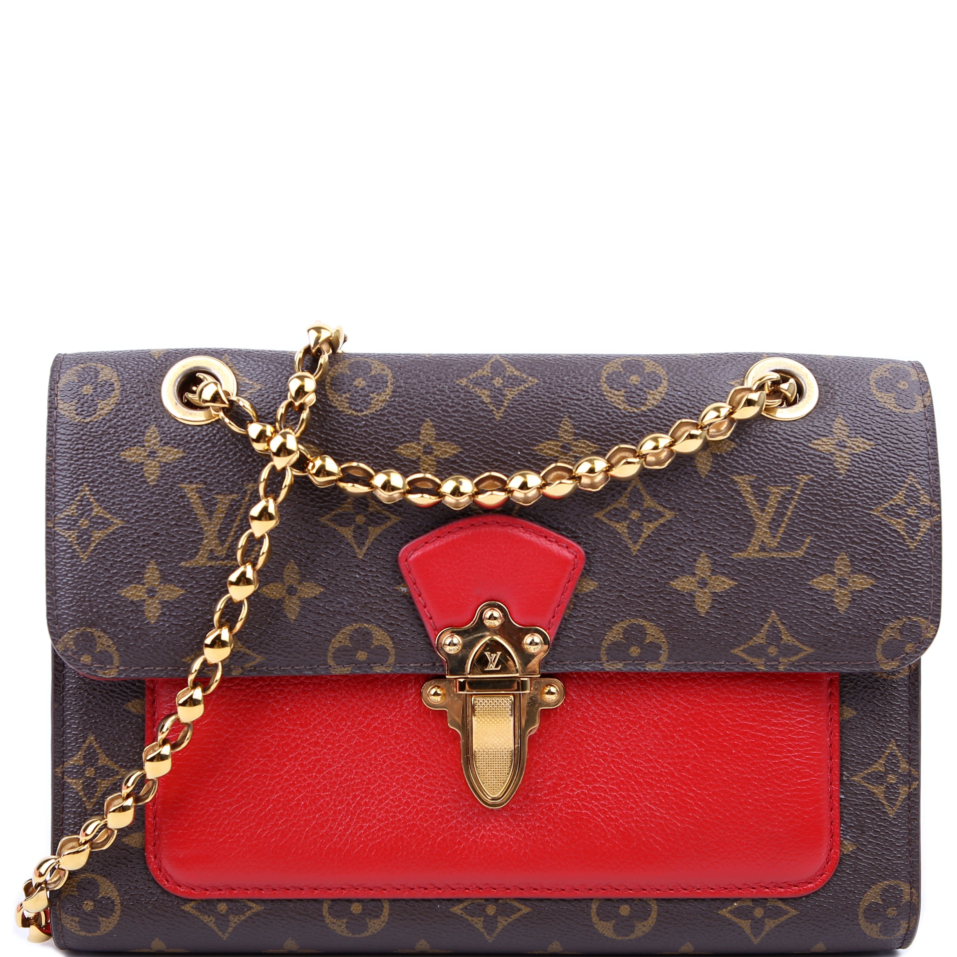 Victoire Monogram Red