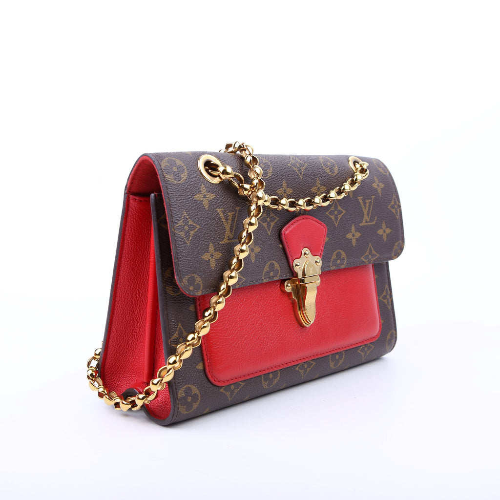 Victoire Monogram Red