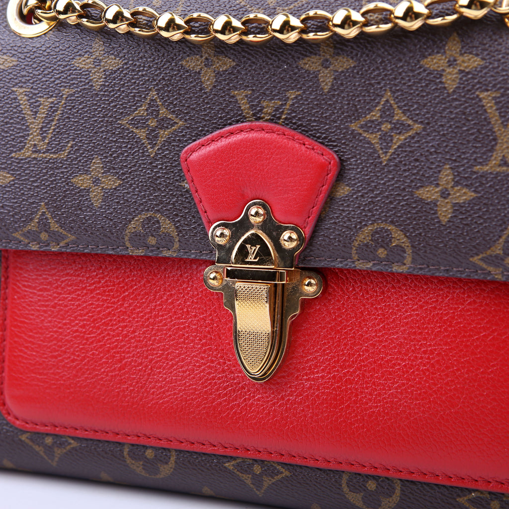 Victoire Monogram Red
