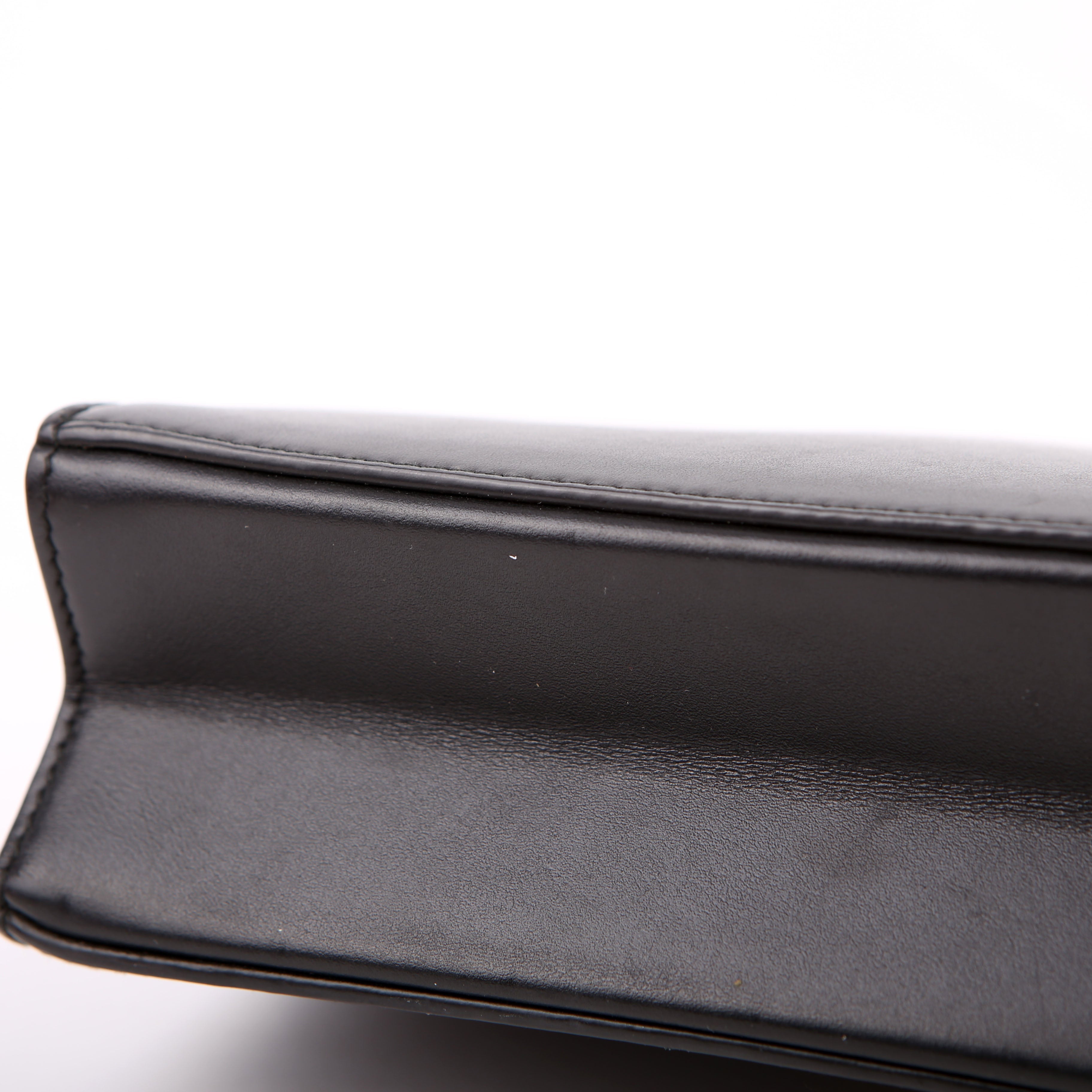 Gucci 576388 Zumi Leather Small Shoulder Bag Black