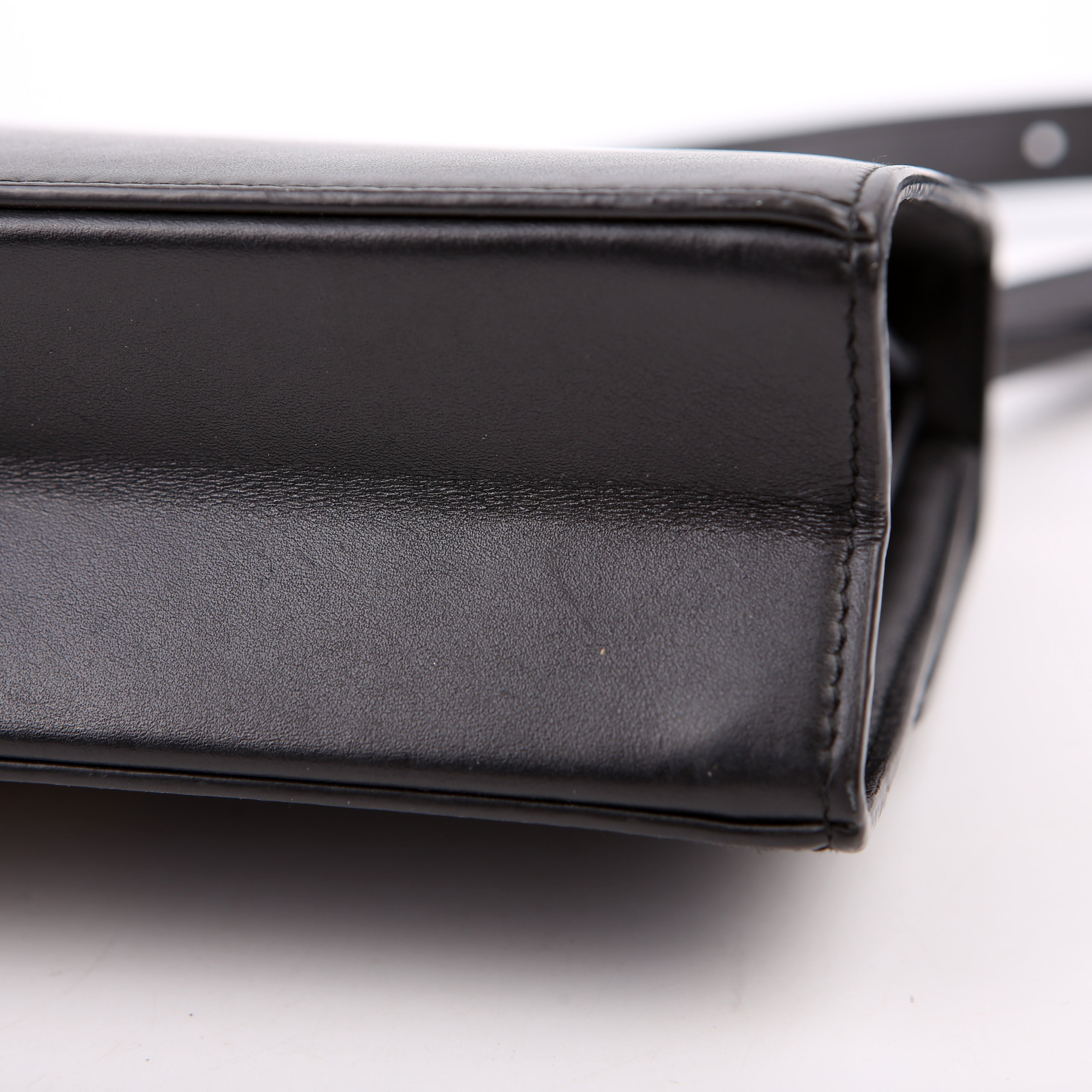 Gucci 576388 Zumi Leather Small Shoulder Bag Black