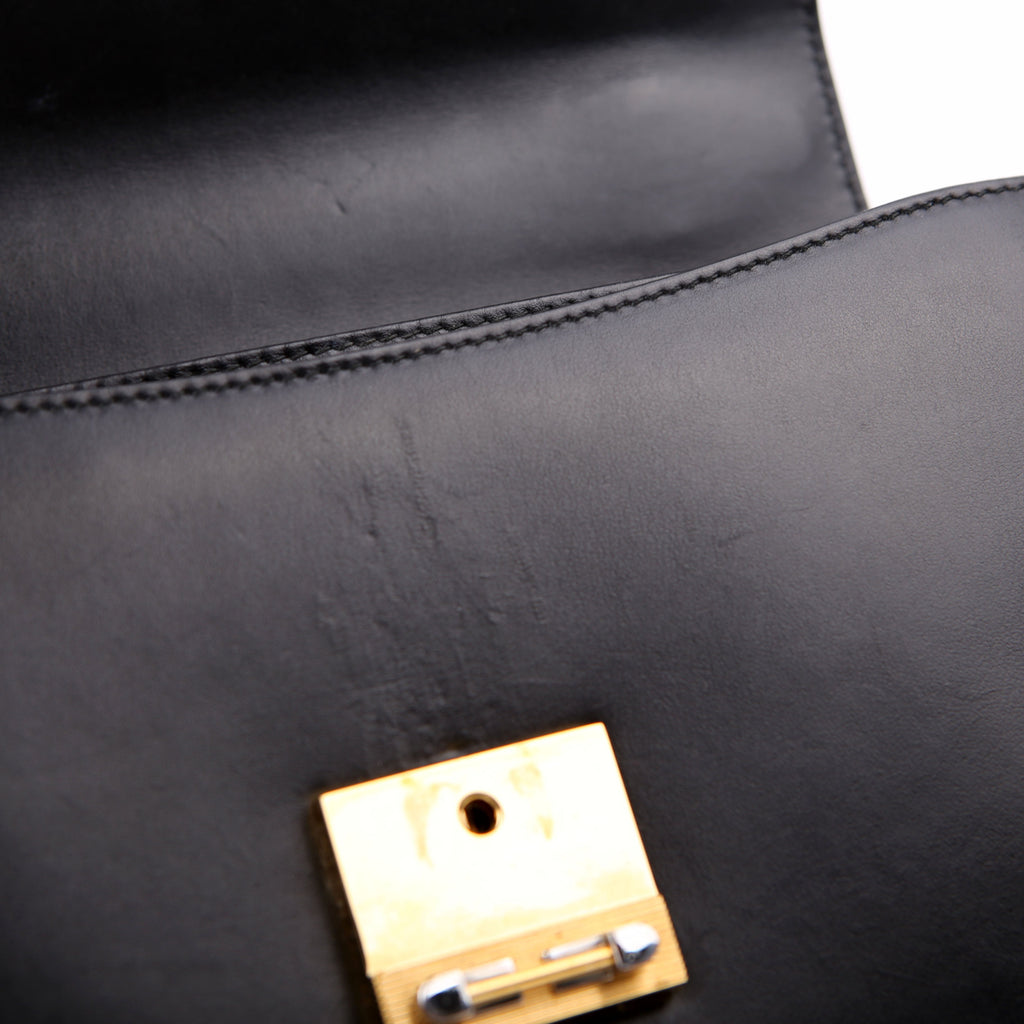 Gucci 576388 Zumi Leather Small Shoulder Bag Black