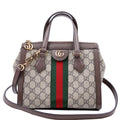 Gucci 547551 GG Supreme Ophidia Small Tote Brown