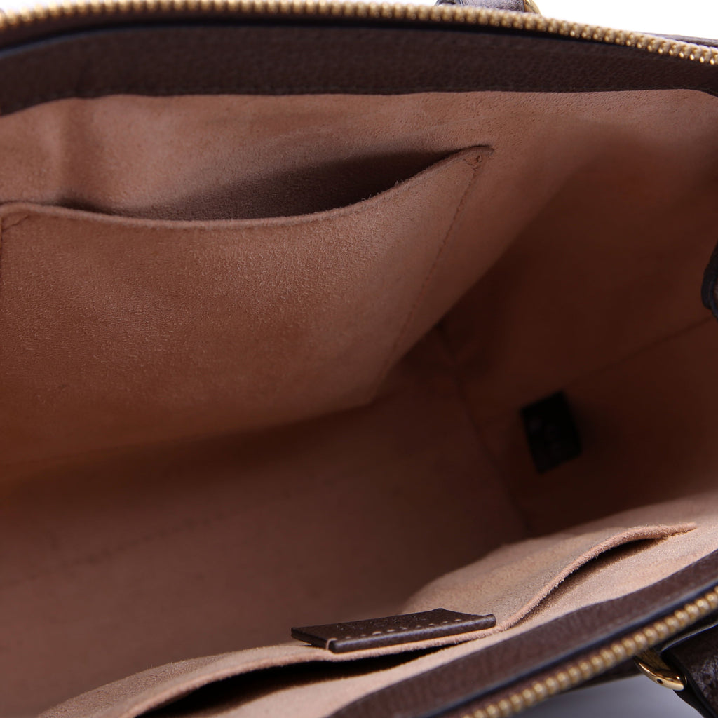 Gucci 547551 GG Supreme Ophidia Small Tote Brown