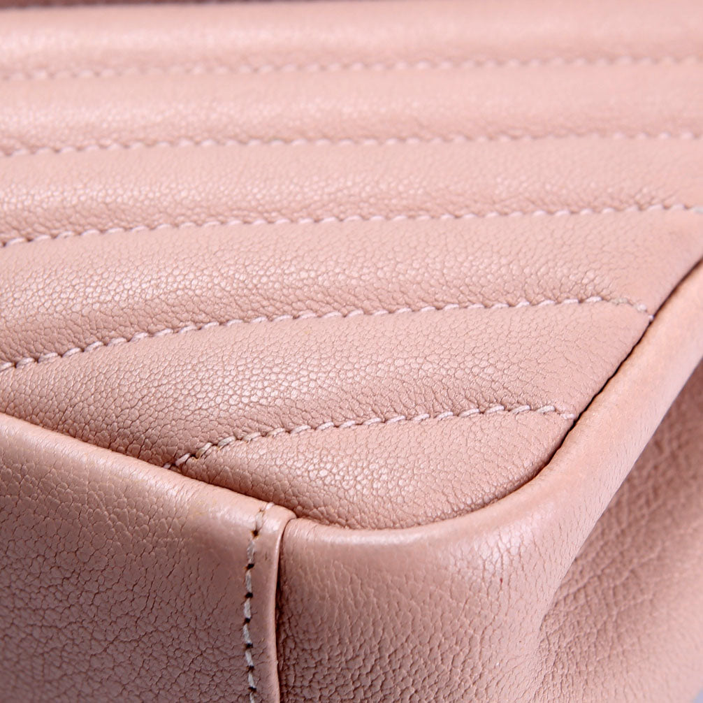 SAINT LAURENT 487213 College Bag Medium Tan