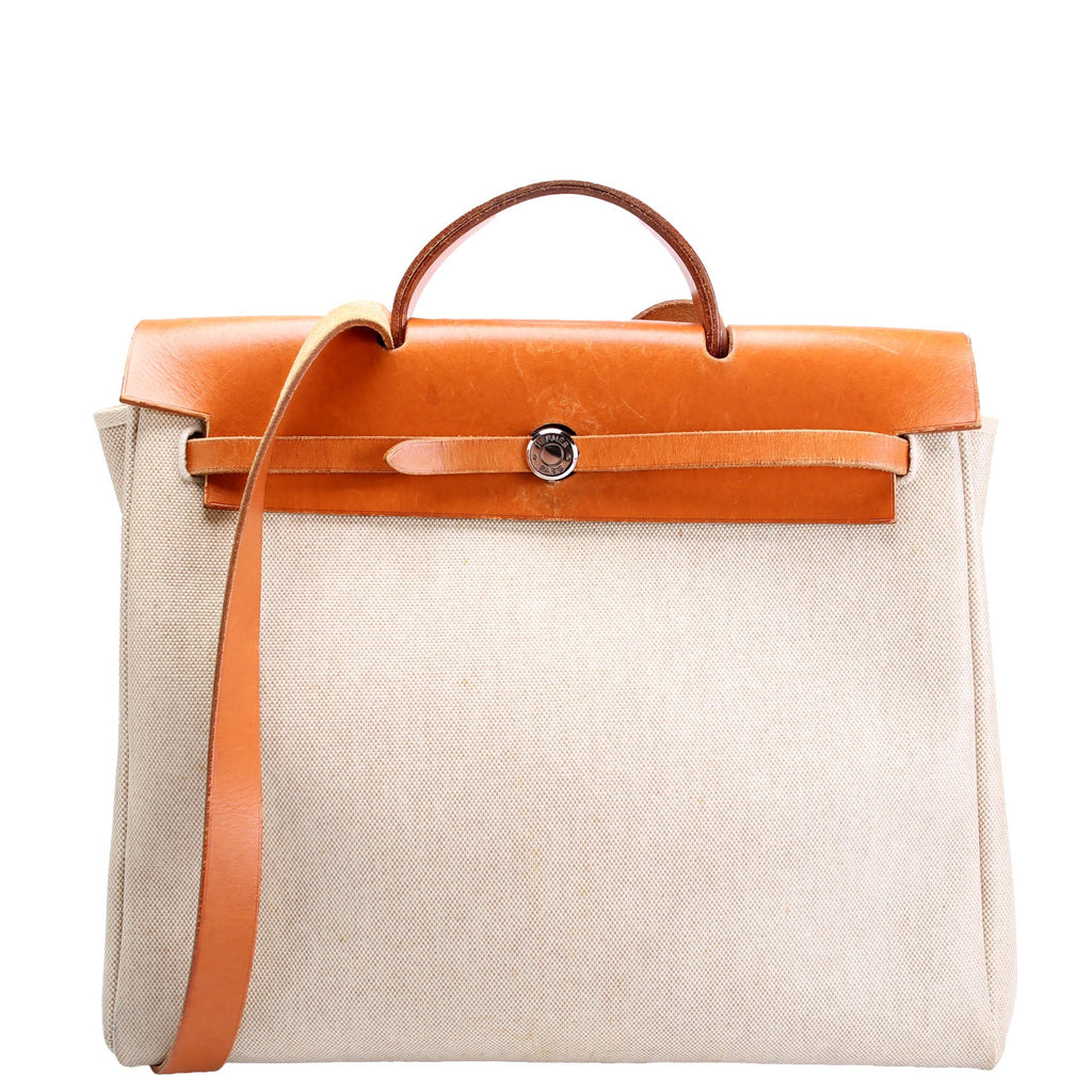 Hermes Herbag 31 Toile Canvas Set