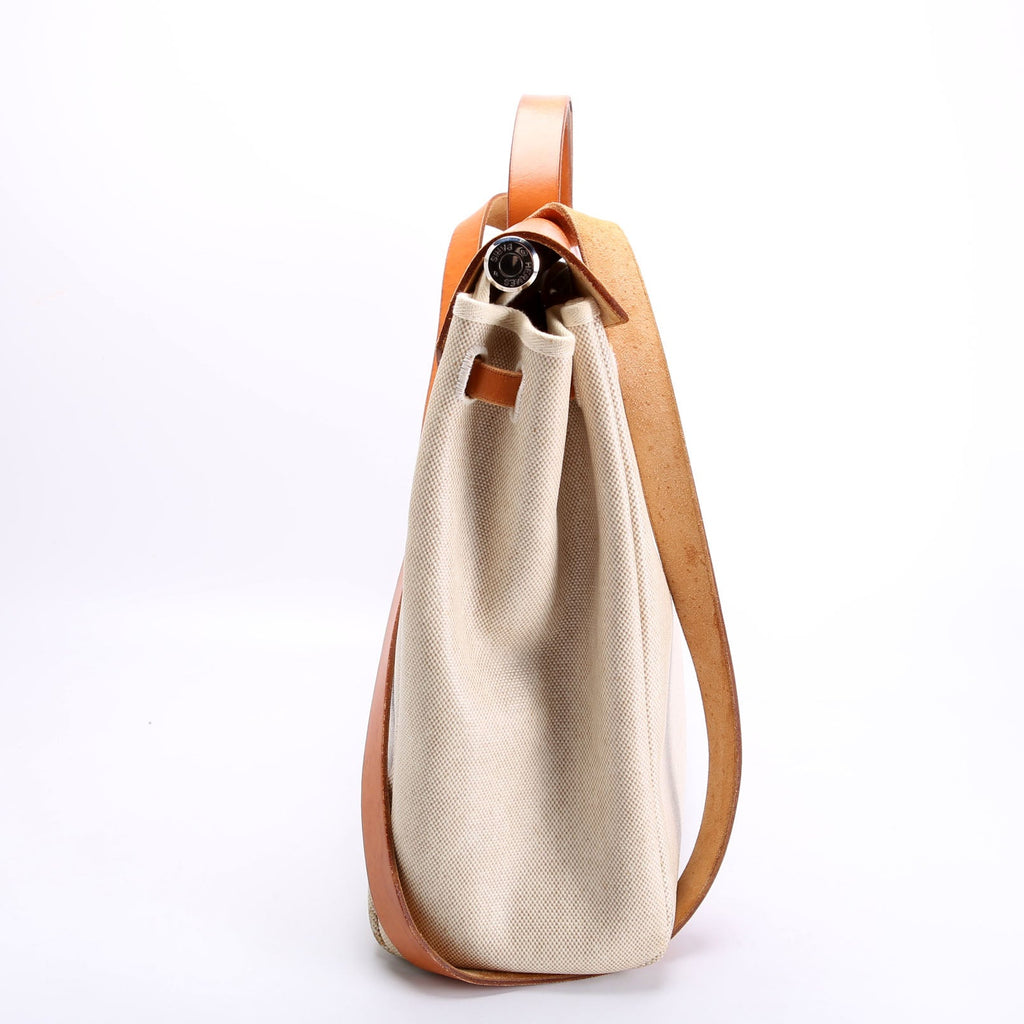 Hermes Herbag 31 Toile Canvas Set