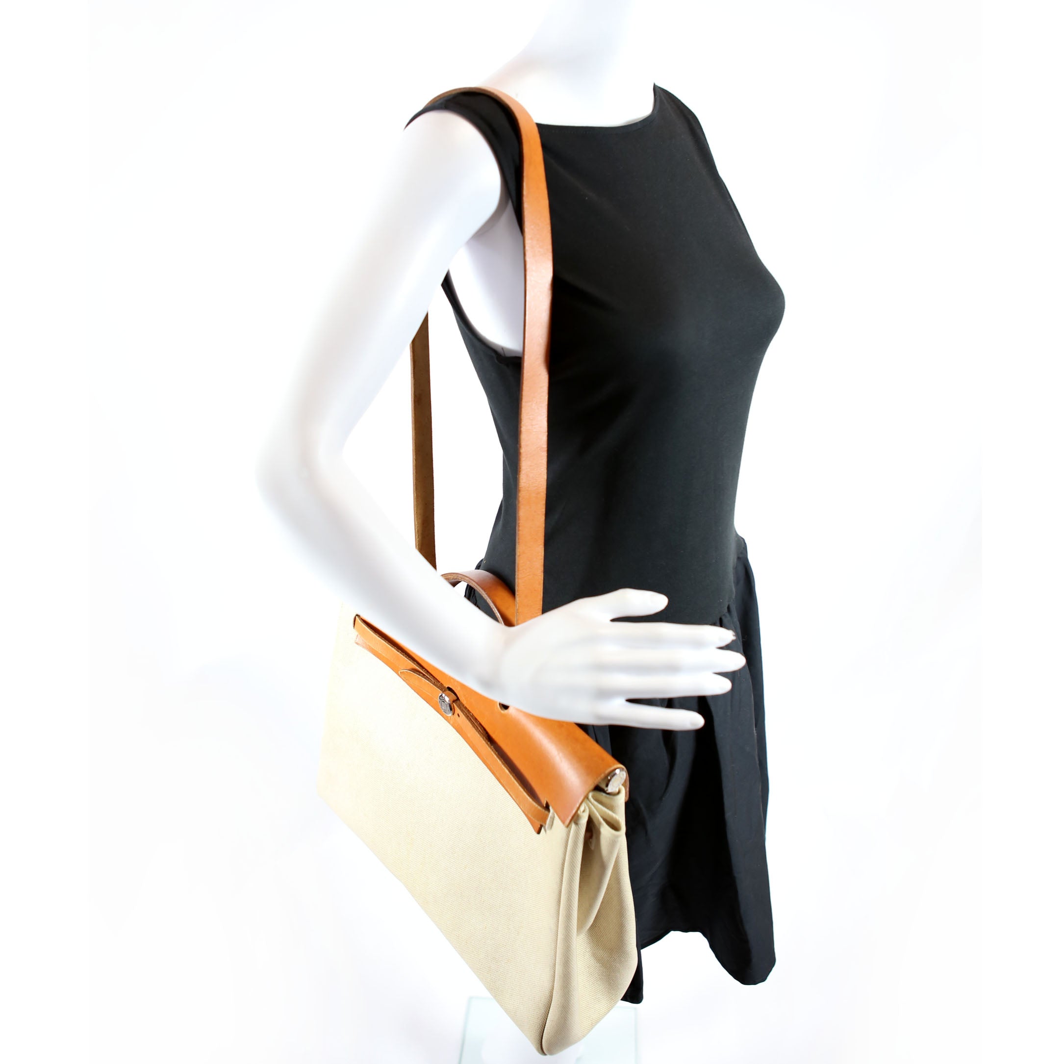 Hermes Herbag 31 Toile Canvas Set