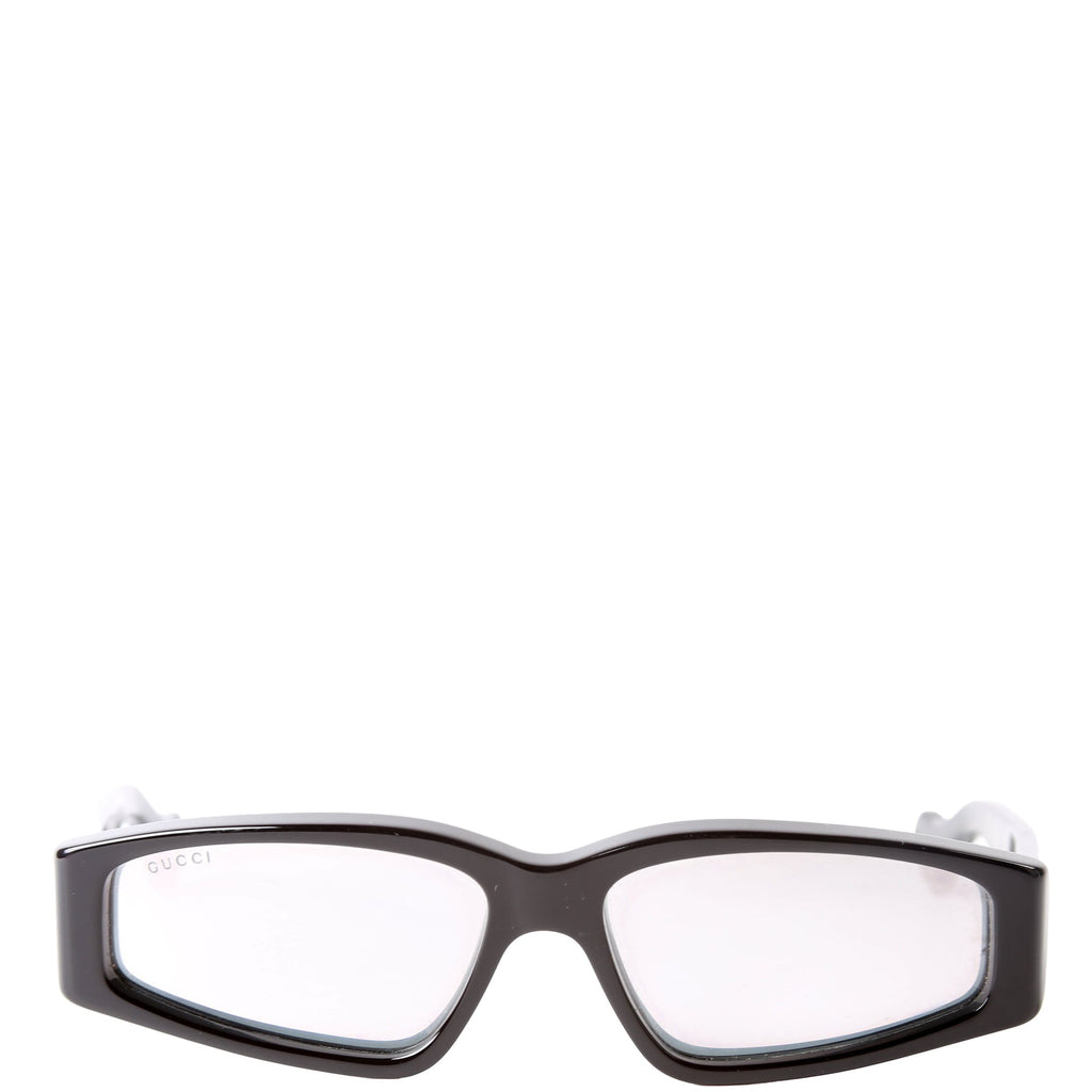 Gucci GG0705S Rectangle Sunglasses Black