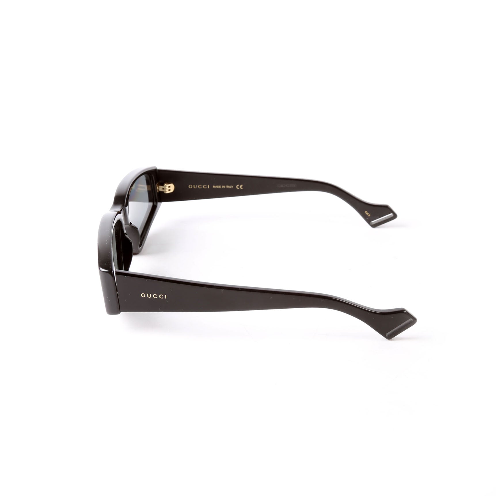 Gucci GG0705S Rectangle Sunglasses Black