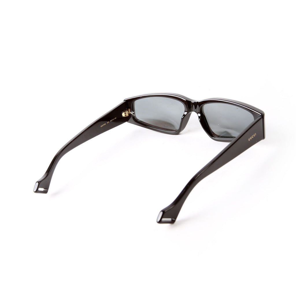 Gucci GG0705S Rectangle Sunglasses Black