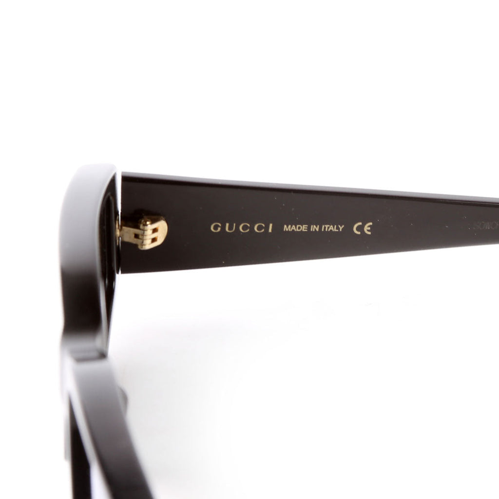 Gucci GG0705S Rectangle Sunglasses Black
