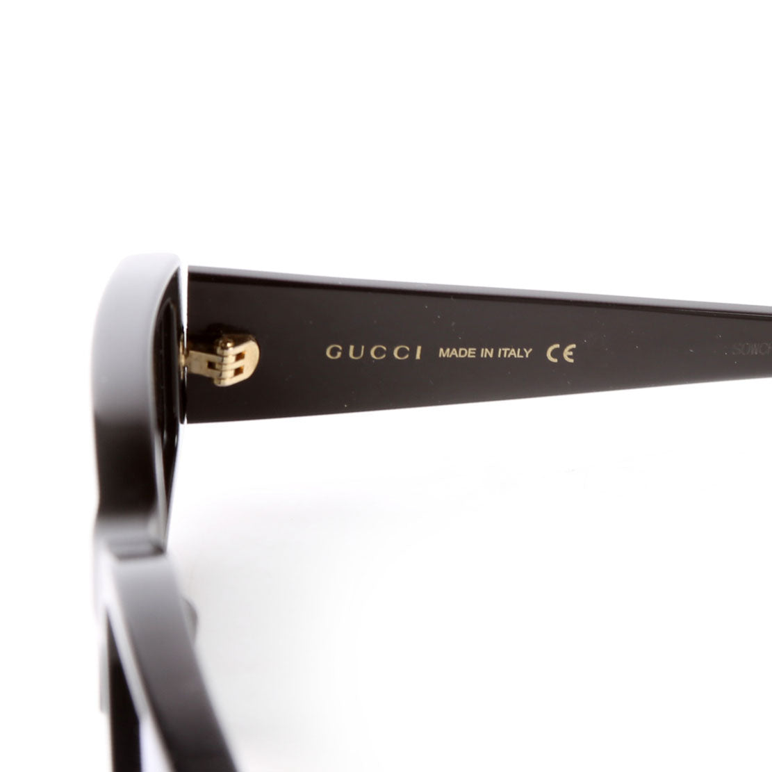 Gucci GG0705S Rectangle Sunglasses Black
