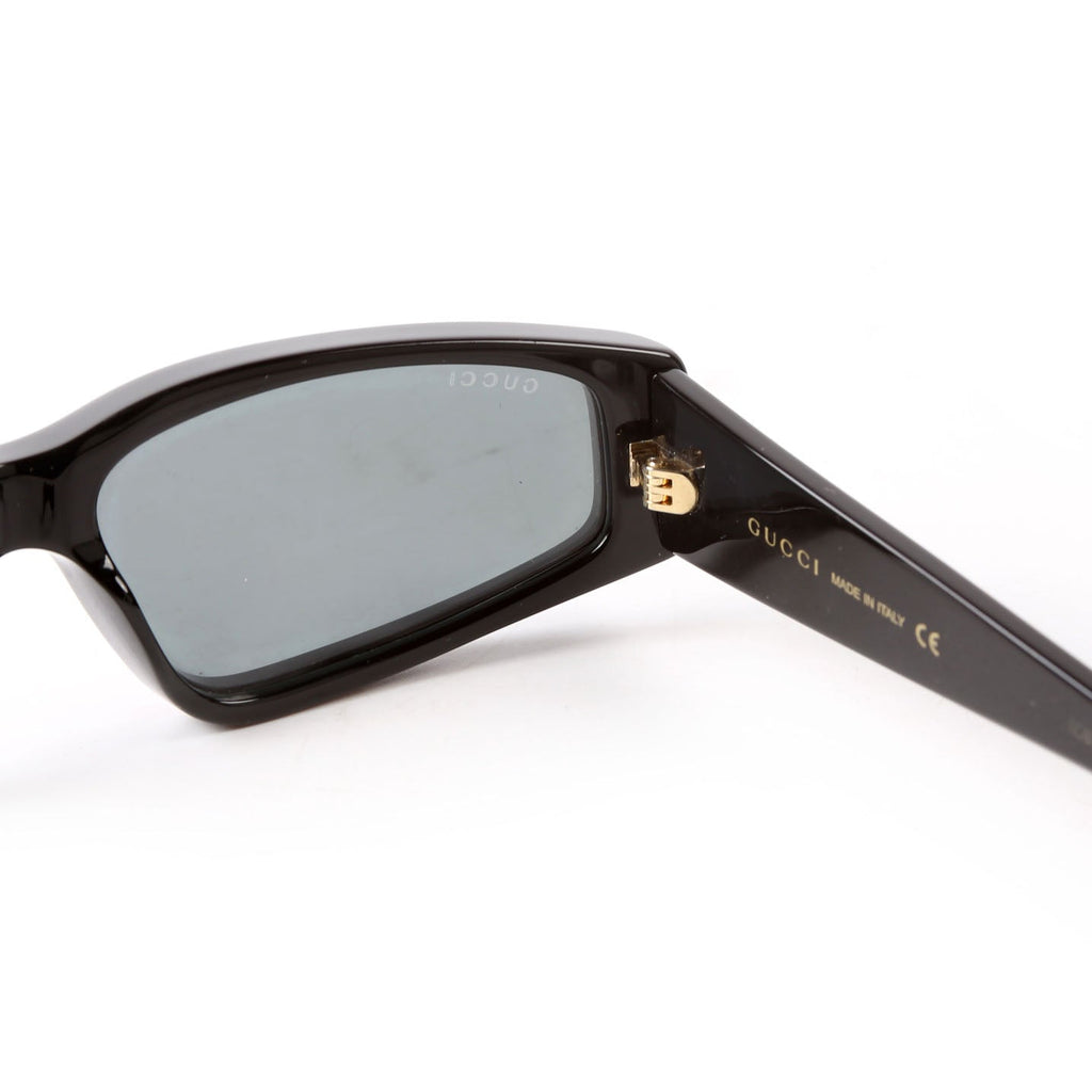 Gucci GG0705S Rectangle Sunglasses Black