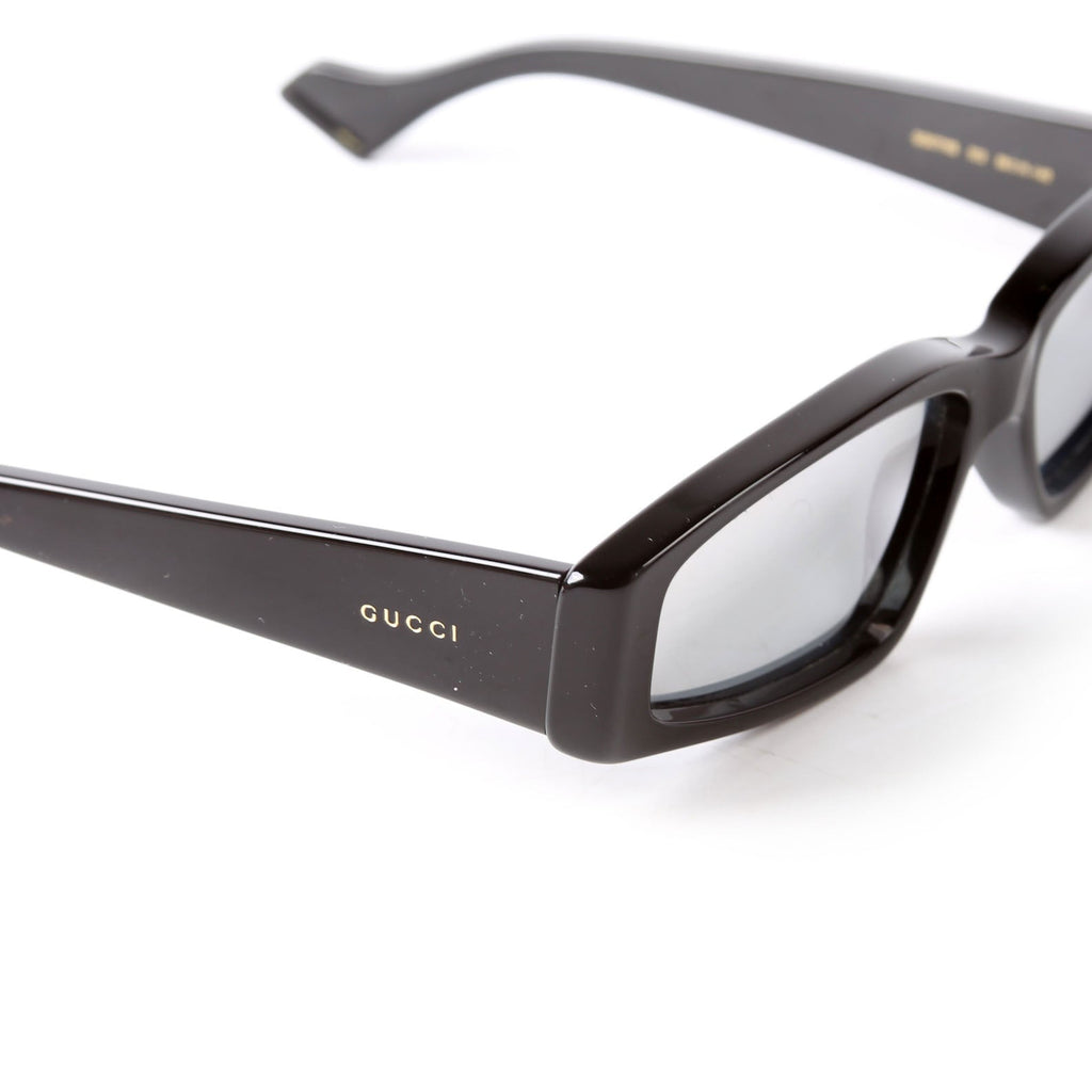 Gucci GG0705S Rectangle Sunglasses Black