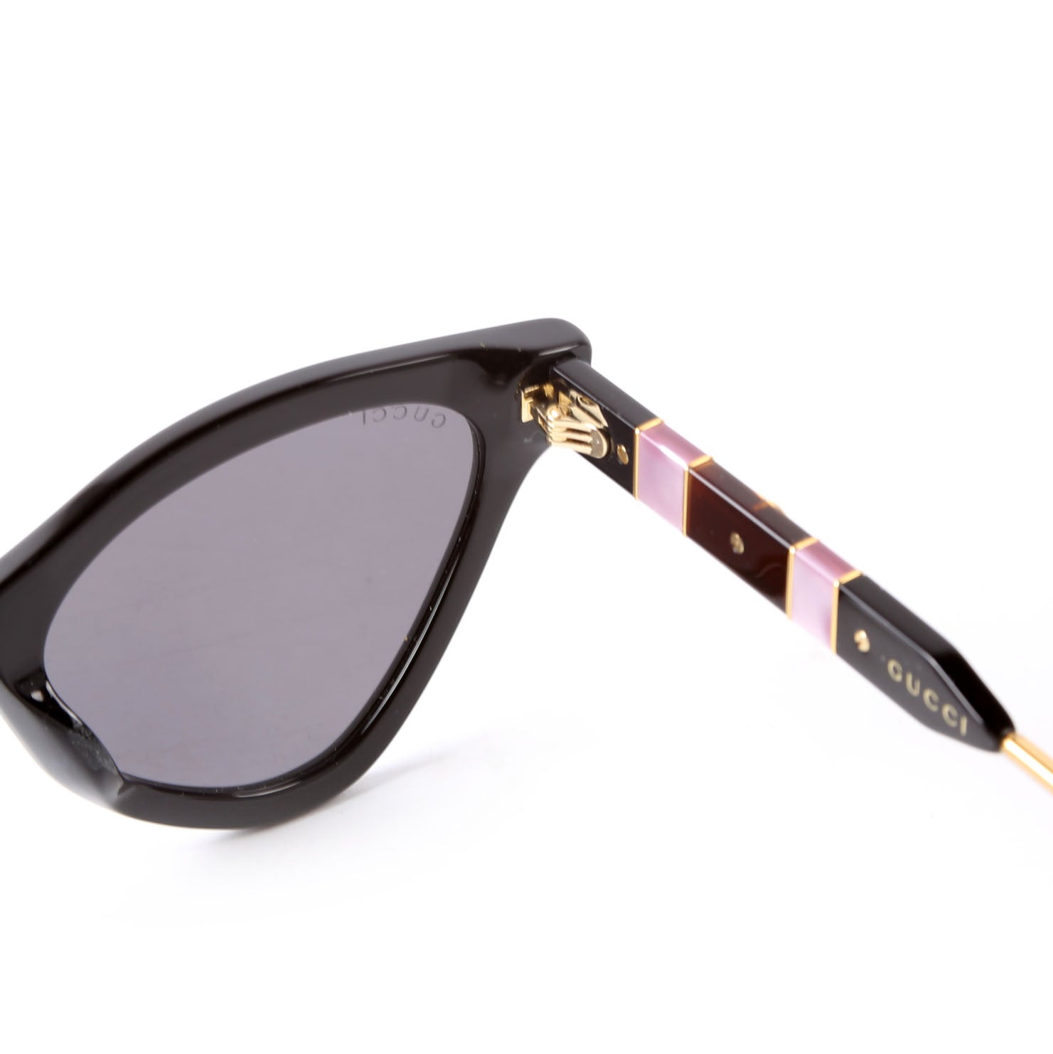 GG0597S Cat Eye Sunglasses Black