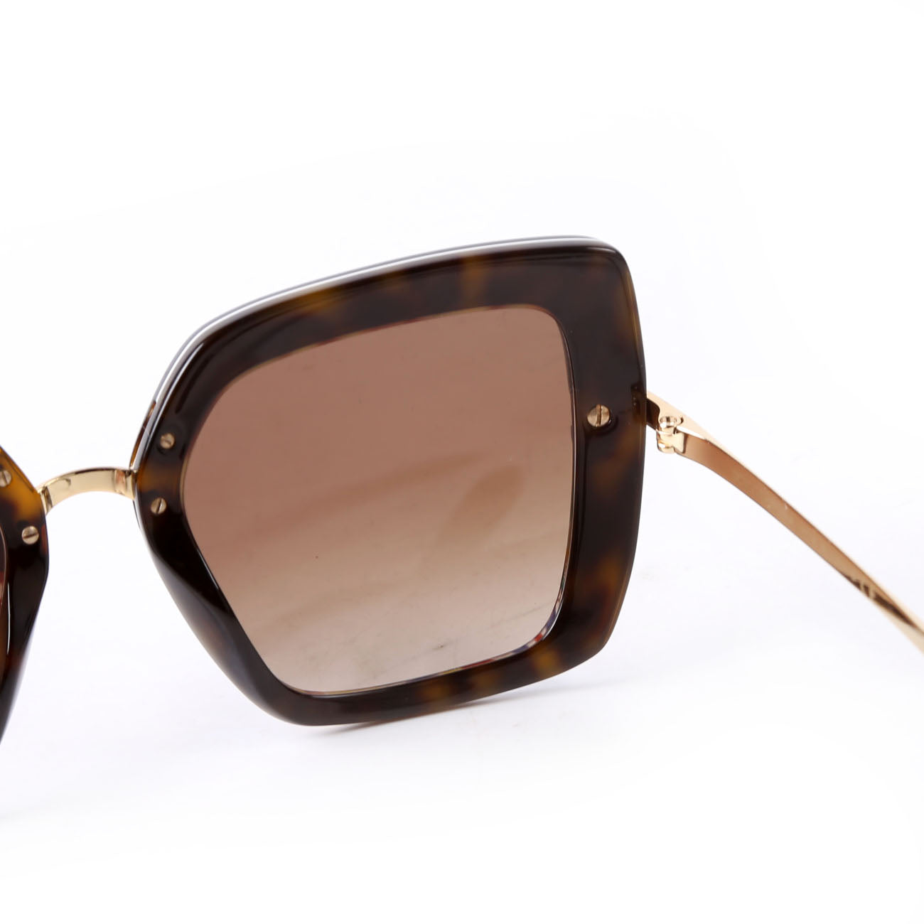 DG4373 Square Sunglasses Brown/Multicolor