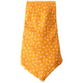 Script Logo Silk Tie Ochre