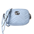 Gucci 634936 Marmont Mini Camera Bag Blue