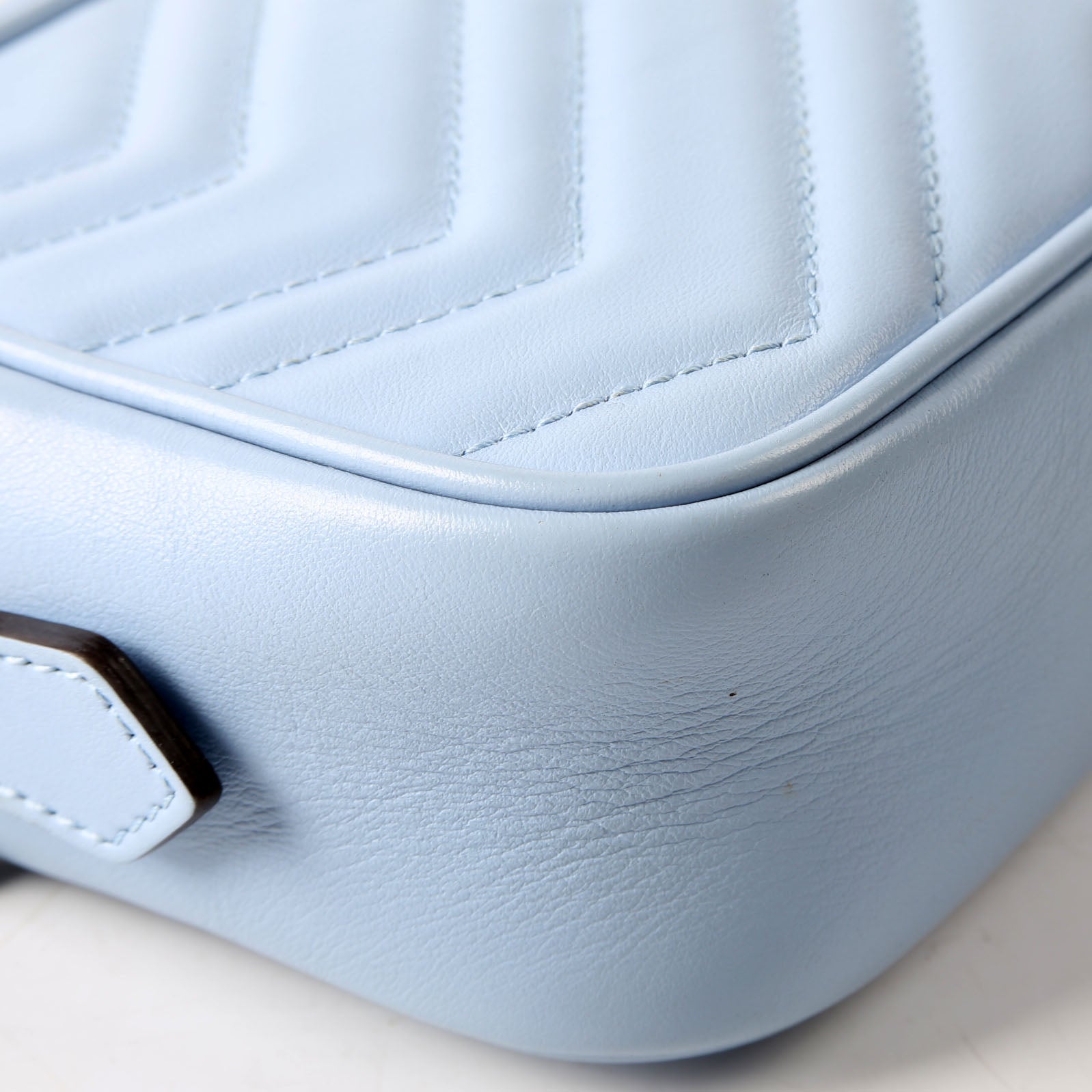 Gucci 634936 Marmont Mini Camera Bag Blue