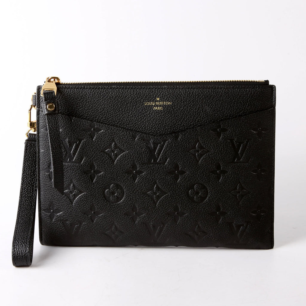 Pochette Melanie Empreinte Black