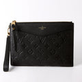 Pochette Melanie Empreinte Black