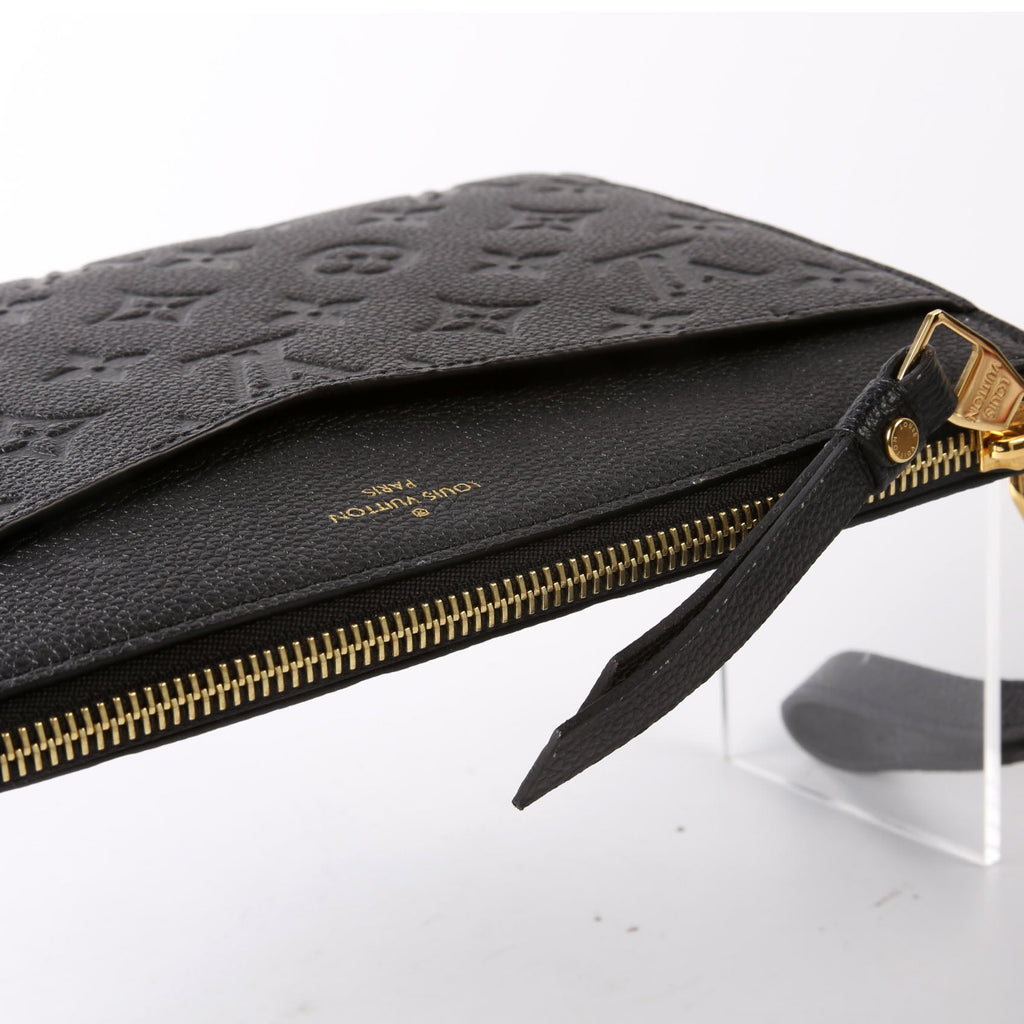 Pochette Melanie Empreinte Black