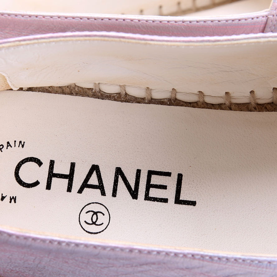 CC Logo Espadrilles Size 39