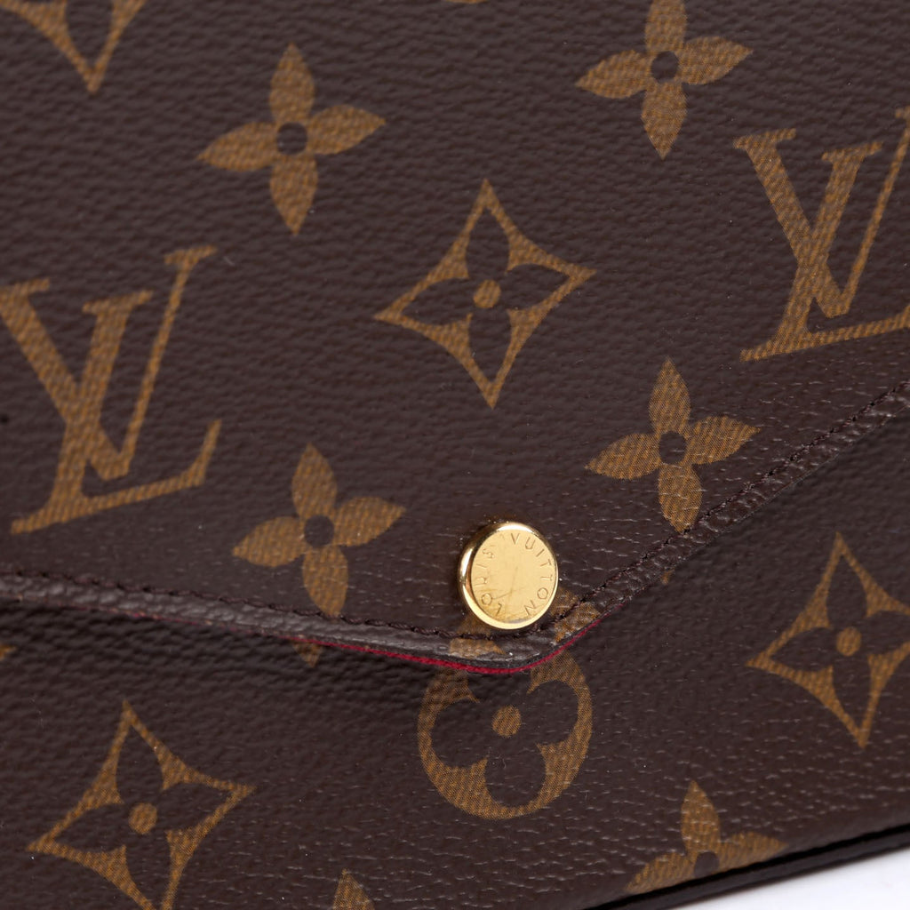 Pochette Felicie Monogram Berry