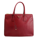 Prada Saffiano Galleria Large Burgundy