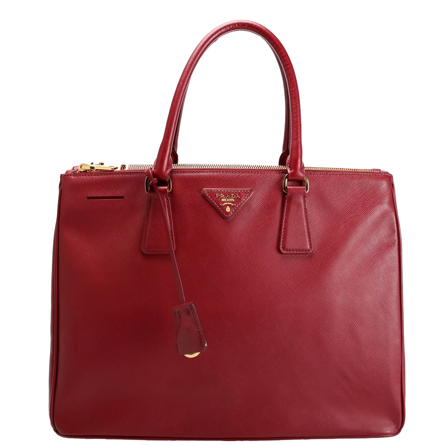 Prada Saffiano Galleria Large Burgundy