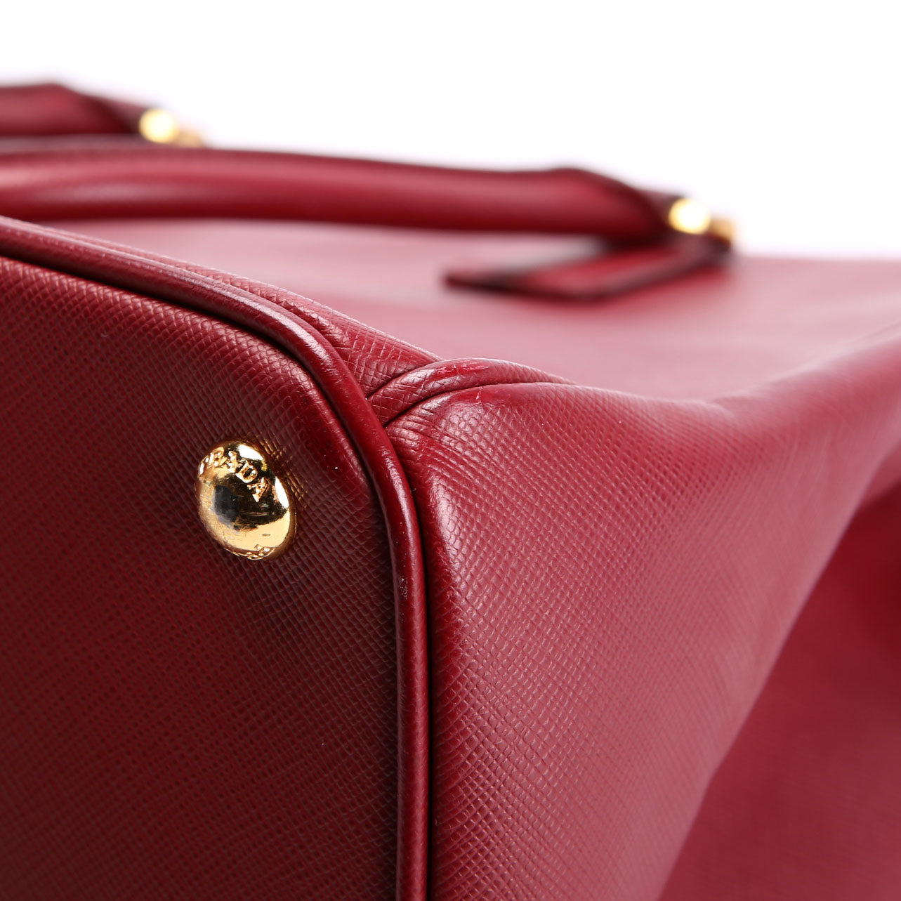 Prada Saffiano Galleria Large Burgundy