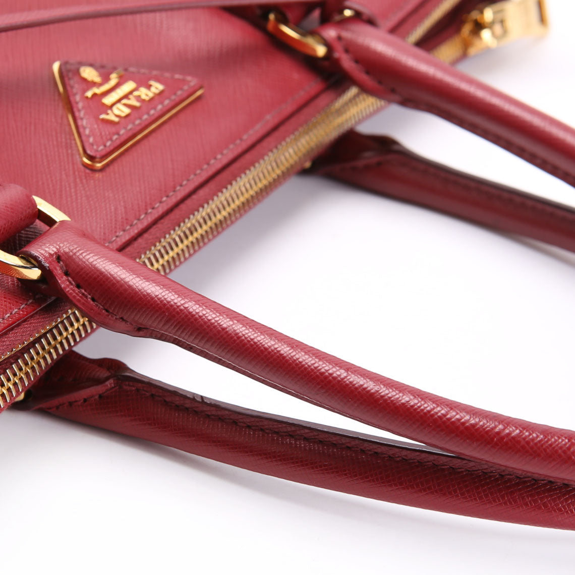 Prada Saffiano Galleria Large Burgundy