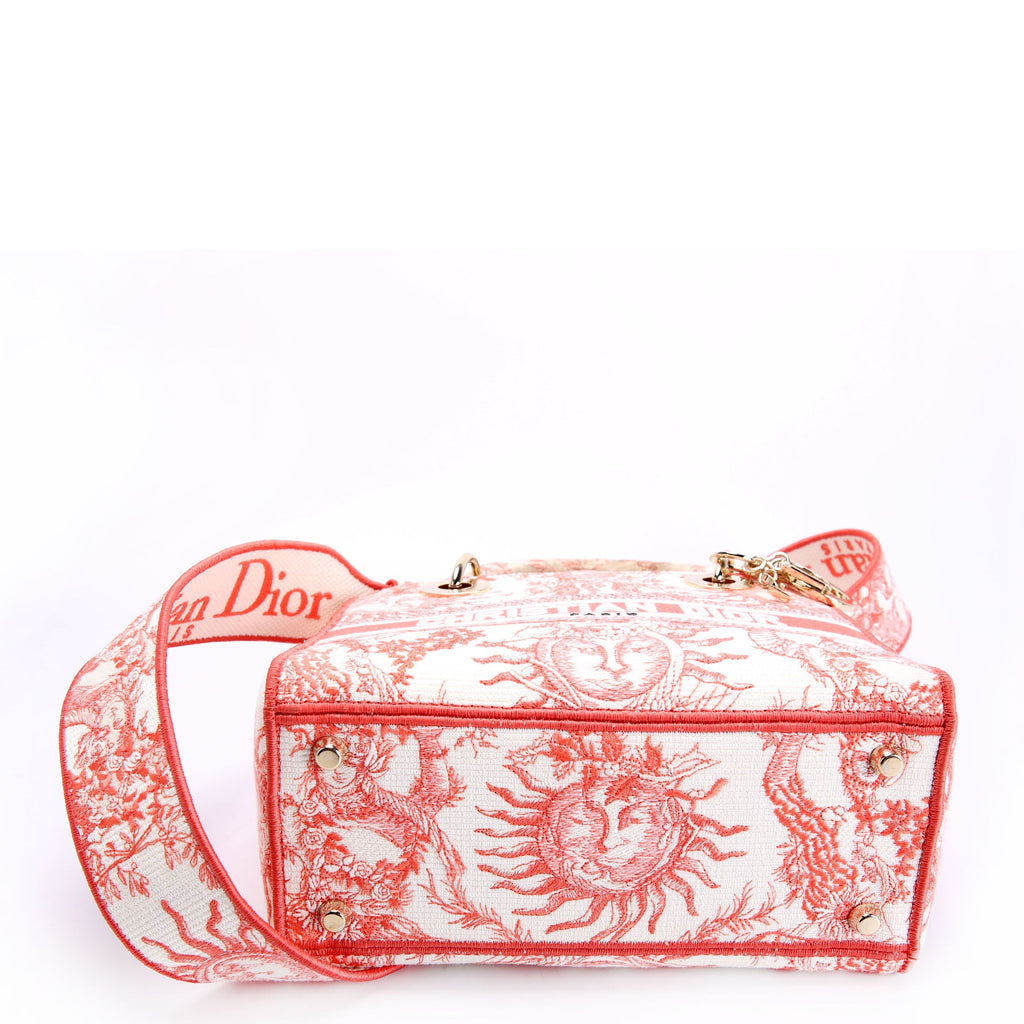 Dior Lady D-Lite Medium Pink/White