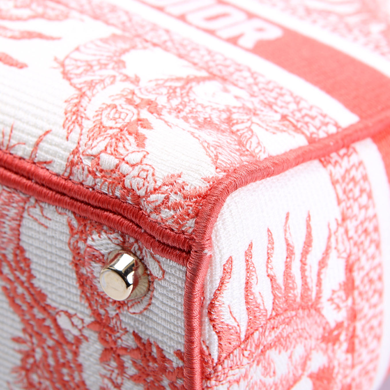 Dior Lady D-Lite Medium Pink/White